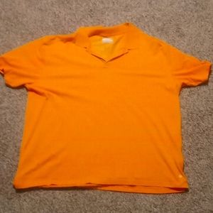 Columbia XXL orange polo shirt